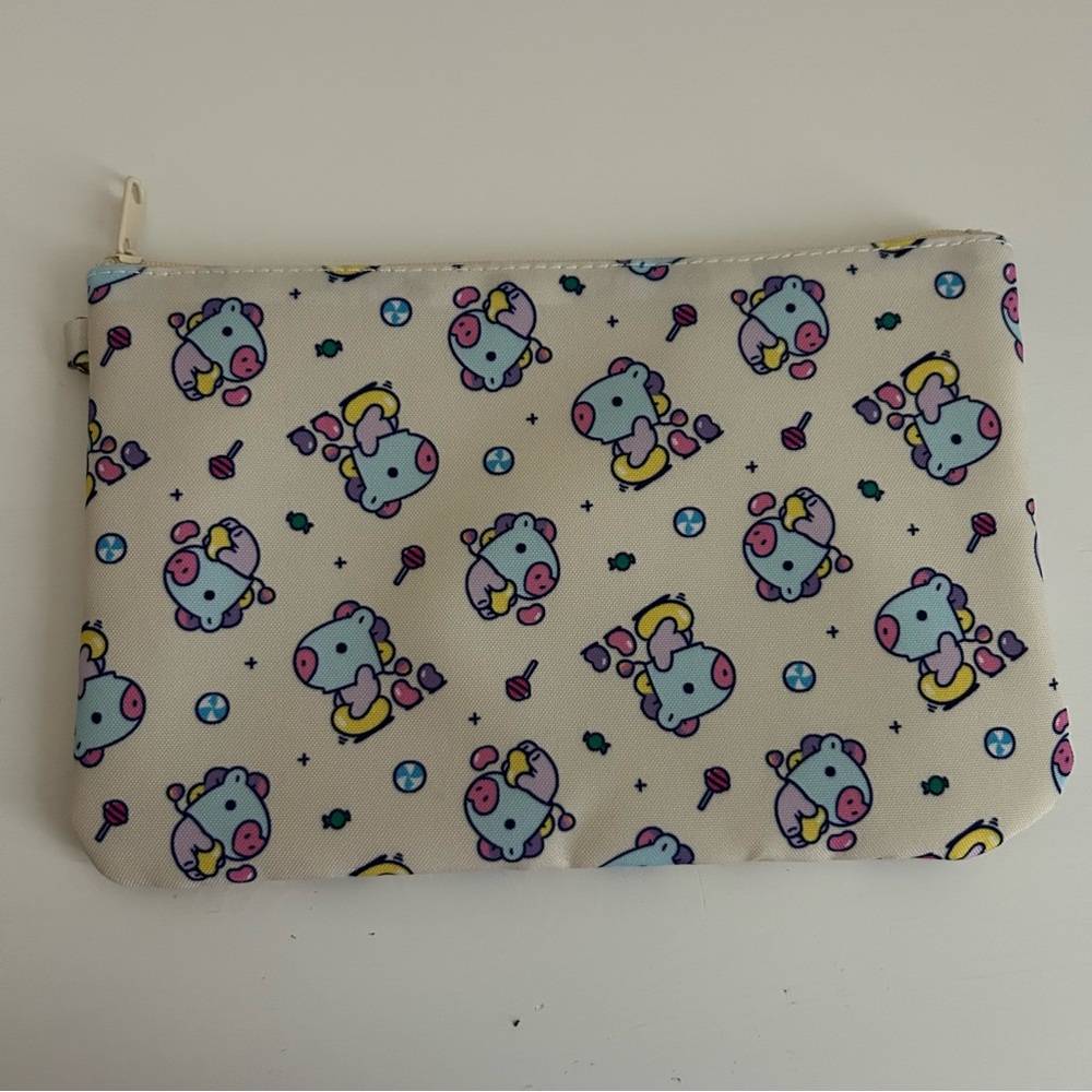 BTS BT21 Jelly Candy Mang Flat Pouch
